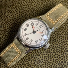 1945 Hamilton FSSC 88-W-800 Hack US Military WWII Grade 987S Watch - Serviced