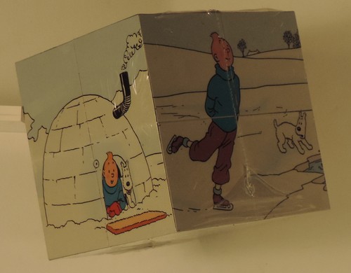 Tintin herge cube articule - tintin,
