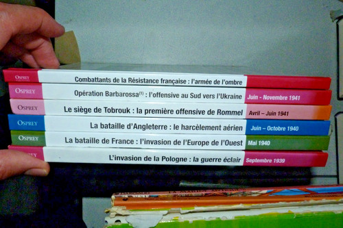 Lot livres osprey - 6,