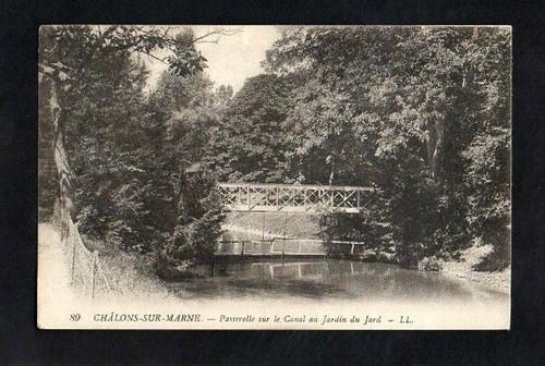 Cpa châlons sur - sur,