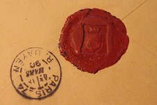 ● L.A.S 1890 Jean de BONNEFON journalist Calvinet LE TRIBOULET de Gorvin letter