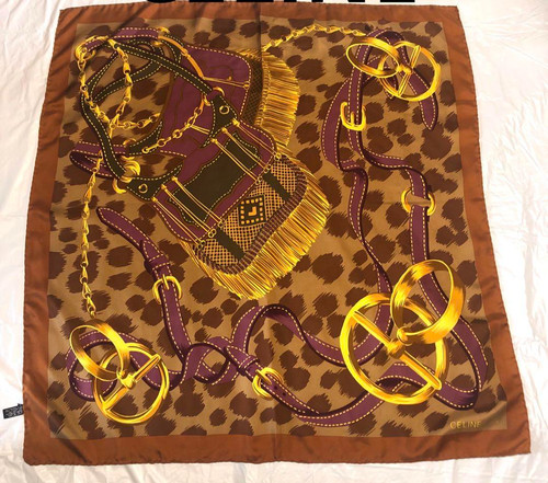 Foulard soie céline - foulard, dans