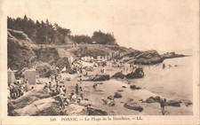 CPA 44 PORNIC 148 - plage de