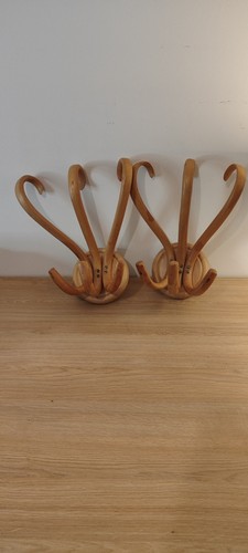 Paire porte manteau murale - porte,