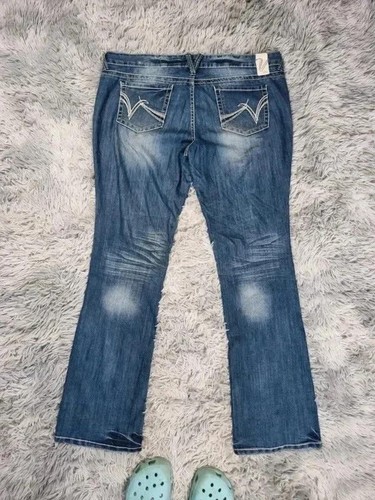 Jeans évasé large baggy