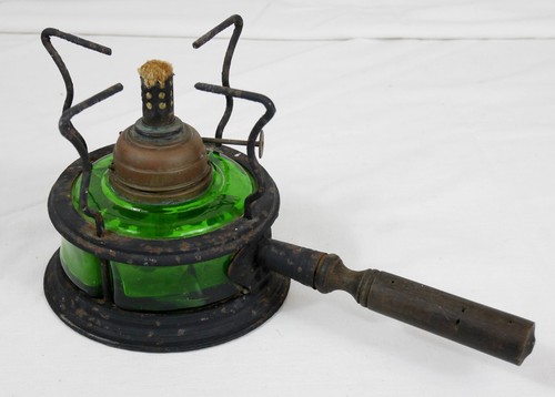 Ancien réchaud chauffe - , plat