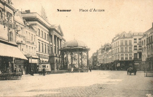Carte postale namur place - postale*,