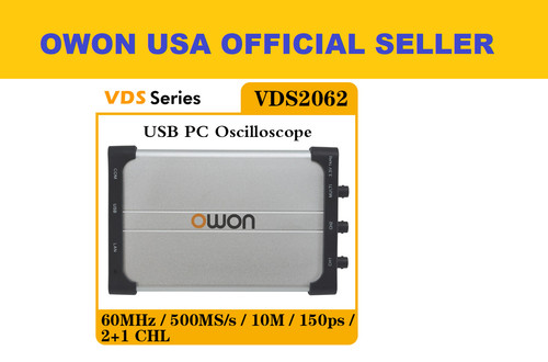 Owon vds2062 oscilloscope - owon, pc
