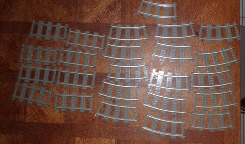 Lego lot rails train - 24,