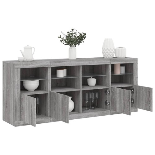 Buffet avec lumières led - buffet,