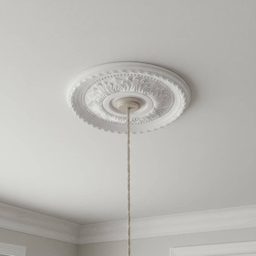 Rosace ronde décorative - rosace,