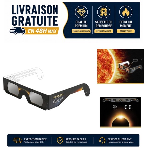 Lunettes éclipse solaire