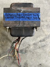 1967 FENDER TWIN REVERB L022756 GUITAR AMP POWER TRANSFORMER WORKING