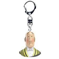 Porte-clés buste de Tintin Nestor Moulinsart 4cm (42321)