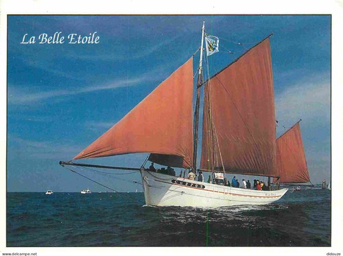 Carte postale bateaux - carte,