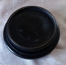 Grand socle ancien en bois