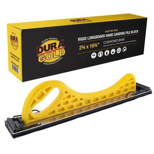 Longboard hand sanding - longboard, block