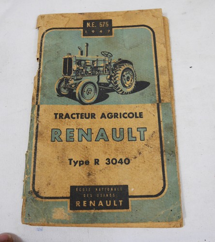 Catalogue manuel tracteur - catalogue,