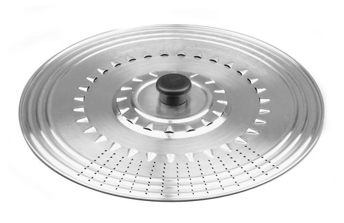 Couvercle inox perforé - ,
