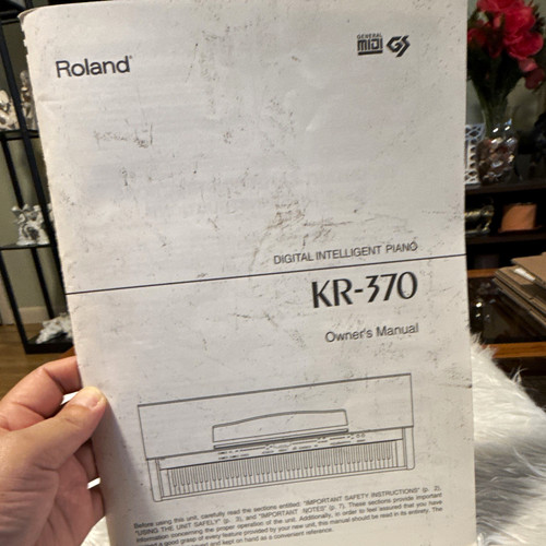 Roland 370 digital - kr-370, piano