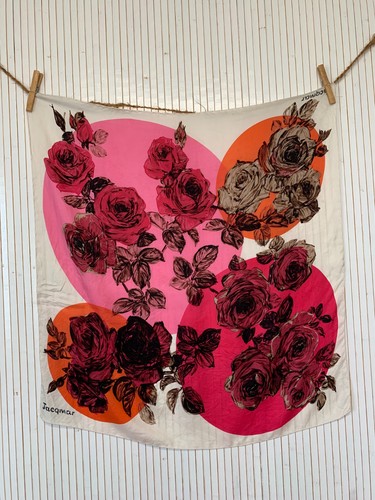 Foulard carré soie jacqmar - foulard, de