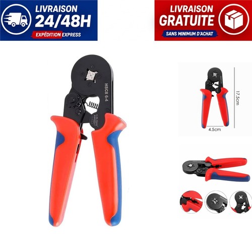 Pince sertir cliquet - à,