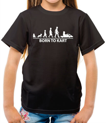 Né pour kart shirt enfant - né,