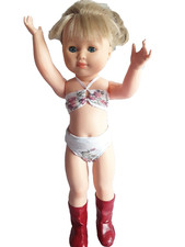 Vêtements poupée modes et travaux petitcolin  maillot de bain deux pièces 