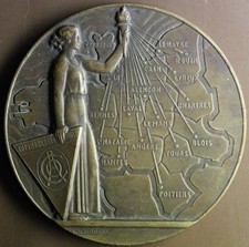 MEDAILLE AUTOMOBILE CLUB DE L'OUEST BRONZE