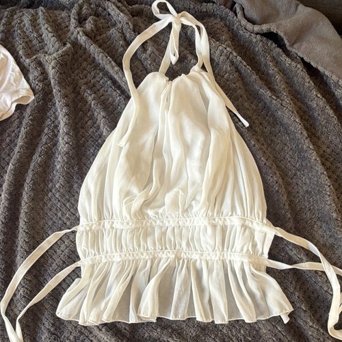 Haut dos femme blanc - femme,