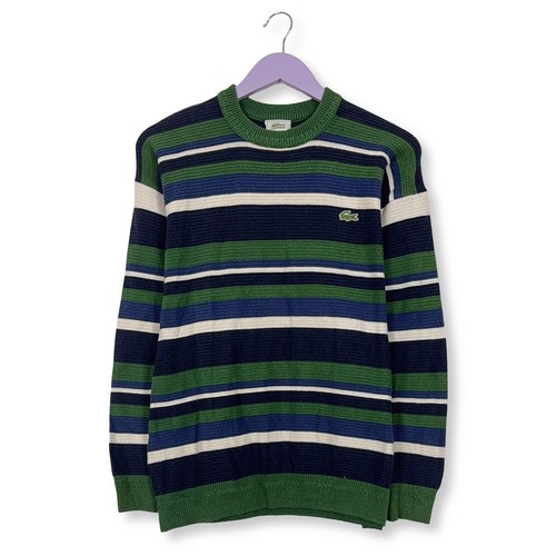 Pull lacoste vert bleu - pull, vert,