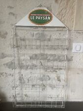 LE PEASANT seeds - old display stand - height 83.8 cm - lithographed canvas