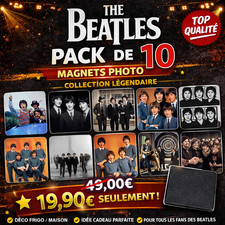 LOT 10 MAGNETS THE BEATLES