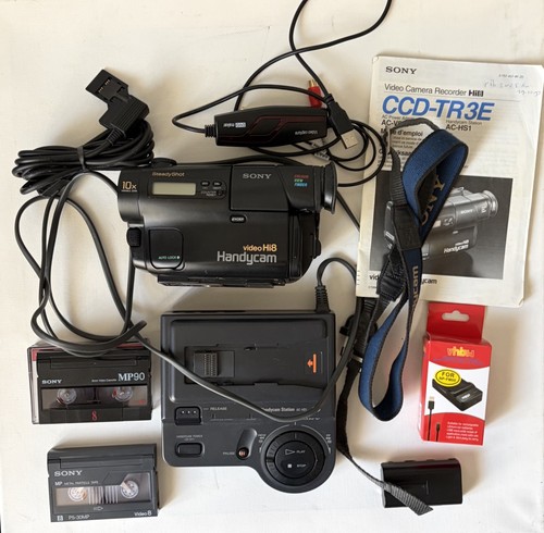 Handycam hi8 sony ccd tr3e - hi8, +