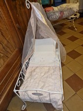 lit landau de poupée en fer