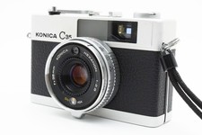 【NEAR MINT w/Strap】Konica C35 E&L f/2.8 Rangefinder 35mm Film Camera From JAPAN