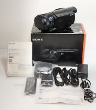 SONY FDR-AX100 Digital 4K Video Camera Recorder Handycam Camcorder JP - Mint