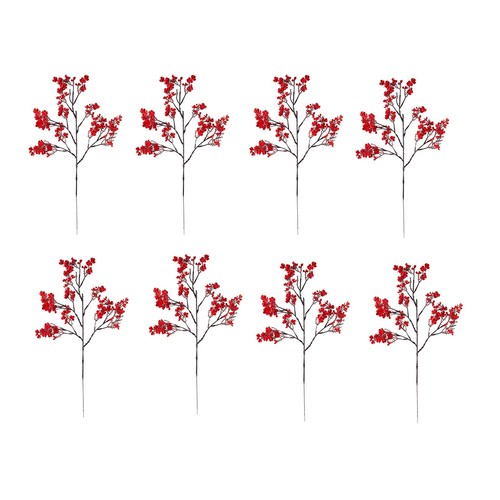 Fleurs artificielles rouges - artificielles,
