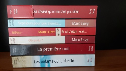 Marc levy lot 6 livres - 6,
