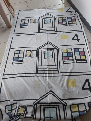 Coupon tissu 25 mètre - tissu,