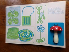 Antique mushroom knitwear, Fildar, wool, DIY, child