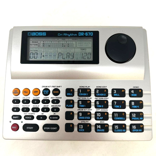 Boss 670 rhythm drum - dr.,