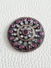 OLD SILVER DIAMOND SHARD JEWELRY ELEMENT TO RESTORE XIX