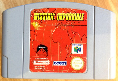 Mission impossible cartouche - mission,