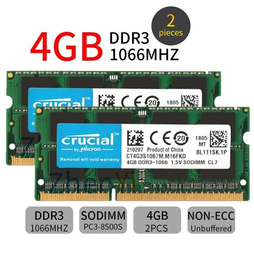 8go 4go ddr3 1066mhz - 8go,