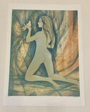 Lithographie De BENETON - Nu