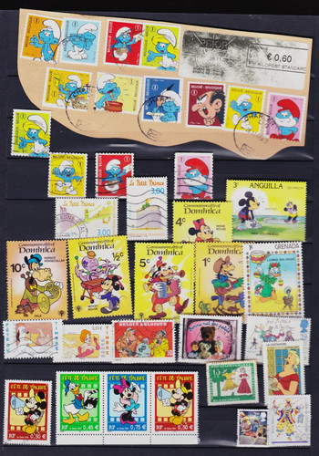Timbres personnages - et,
