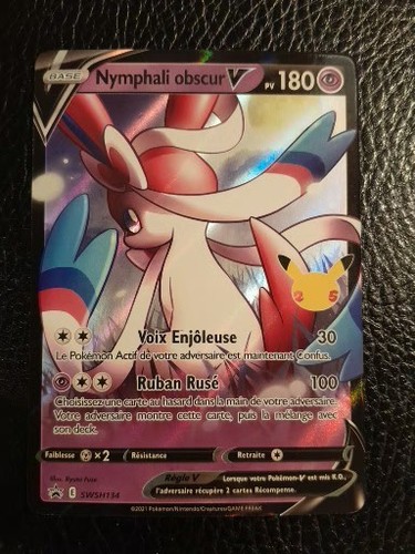 Carte pokémon nymphali - nymphali, obscur