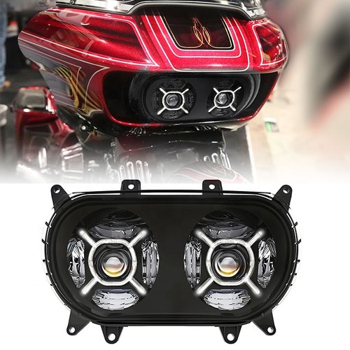 Phare led pour harley - phare,