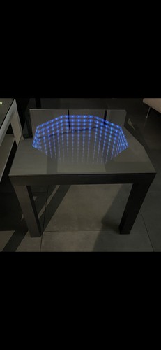 Table basse miroir - basse,